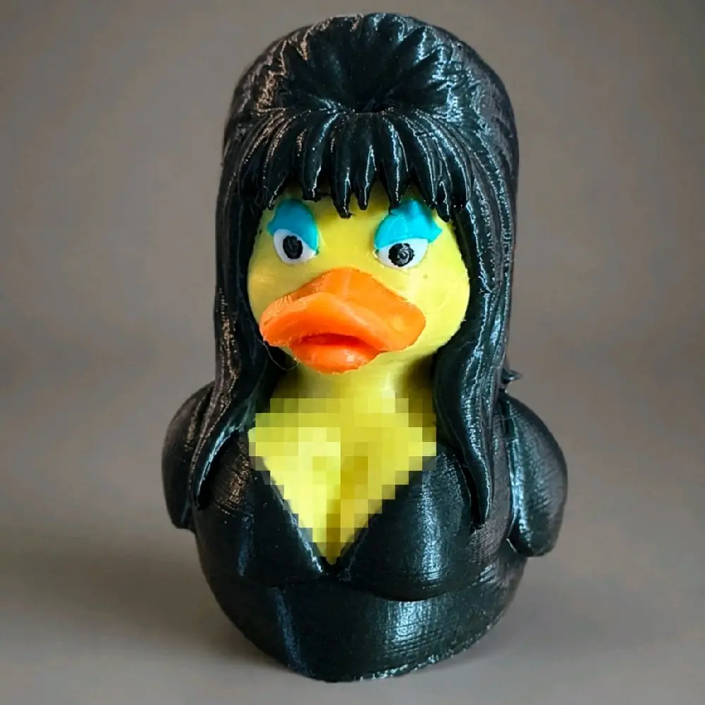 ELVIRA 3D PRINTED COLLECTIBLE DUCK