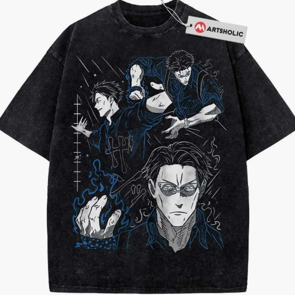 Kento Nanami Shirt, Jujutsu Kaisen Shirt, Anime Shirt, Vintage Tee , Graphic Tee, Unisex Fashion, Full Color, Full Size, For Men, For Women