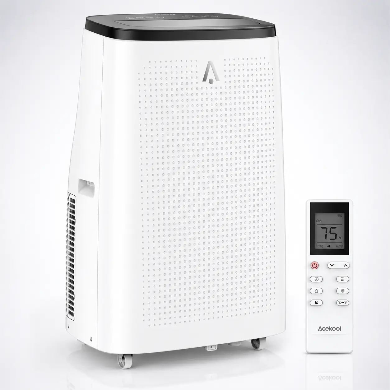 Garvee Powerful 14000 BTU Portable Air Conditioner – 3-in-1 Cooling, Dehumidifier & Fan – Quiet Operation – Cools Rooms Up to 750 Sq.Ft – LED Display – Remote Control – 24H Timer – Window Kit – Energy Efficient Mobile AC for Home & Office