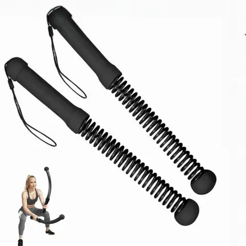 Ropelss Battle Ropes,Cordless Workout Rope for Home Gym, Portable Arm Exerciser Rope for Strength Building, HIIT and Low-Impact Aerobic Training for Women&Men