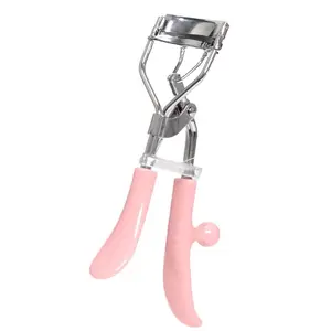JLash Lash Boost Curler LC53 Pink Thick Pad Eyelash Curler with Extra Pad for Enhanced Volume and Curl