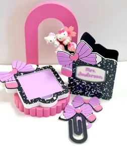 Personalized Teacher Desk Set - 3D Printed (TIKTOK SHOP)