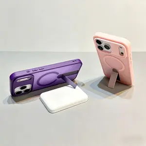 Matte Translucent TPU Protective Case with Kickstand for iPhone 17E/16E/15/14/13/12/11 Pro Max Plus Series - The Perfect Gift