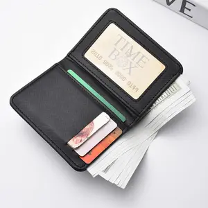 1pc Vintage Credit Card Wallet with Multiple Card Slots, Unisex Card Holder, Compact And Portable, Suitable for Bank Cards, ID Cards, Driver'S License, And a Minimalist Stylish Wallet, Wallet Card Holder ID Case Coin Purse Easy Portable Change Bag