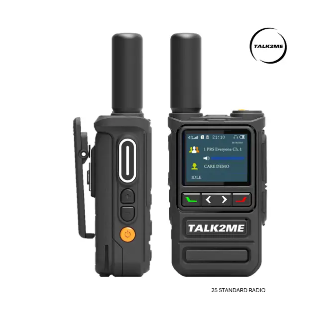 Talk2Me 25 STANDARD Walkie-Talkie Portable Radio with USB Charger Cable 1st Year...