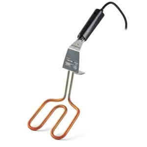 Ivation 500W Electric Charcoal Starter – Quick Ignite BBQ Grill, Double-Ring Design, Safe Handle.