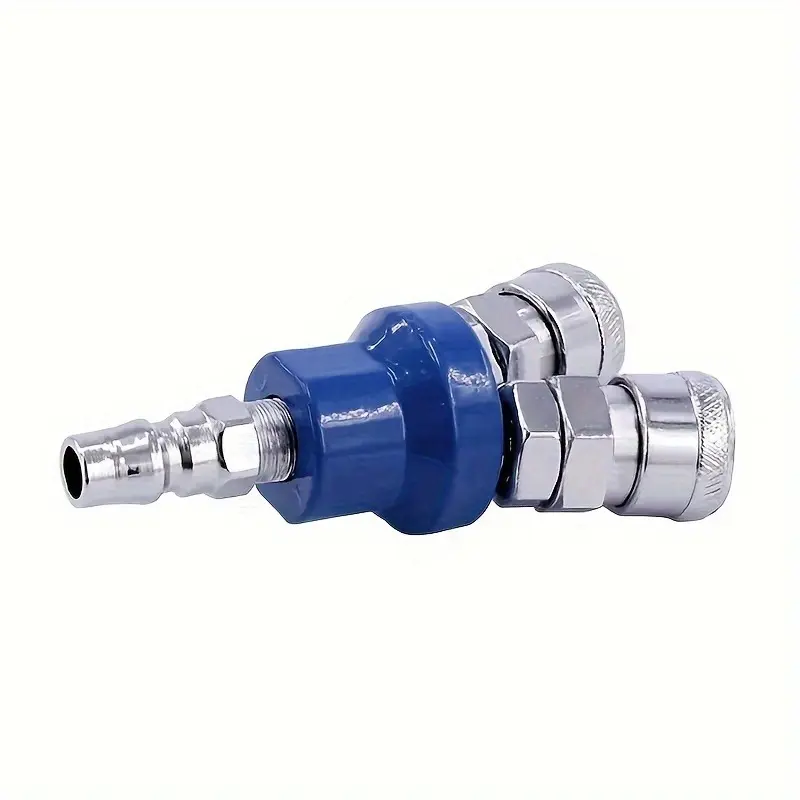 2 Way Quick Connector Air Compressor Multi Hose Coupler - Pneumatic Fitting Tool - 37MD - No Electricity Required, Air Hose Fittings