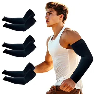 3 Pairs UV Protection Cooling Arm Sleeves for Men and Women UPF 50 Sun Sleeve 3 Pairs UV Protection Cooling Arm Sleeves for Men and Women UPF 50 Sun Sleeve