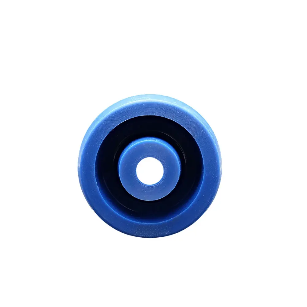 3" x 1.25" Solid Polyurethane Wheel Only - 1/2" Bore - 300 lbs Capacity per Wheel  -  Service Caster Brand