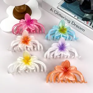 Plumeria Medium & Large Claw Clip