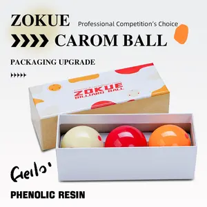Zokue Open Billiard Ball Set, High-Quality Pool Balls for Home & Professional Use, Durable Design, Perfect Gift Idea