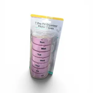 Premier Plus 7-day pill organizers
