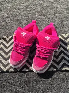 New Trendy Rose Sneakers, Casual Sporty Sneakers, Simple Fashion Brand, American High Street Style, Unisex Casual Shoes, Wear-Resistant Anti-Slip, Sports Shoes