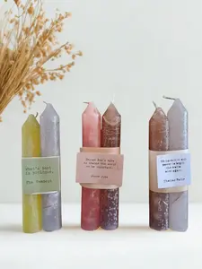Meditation Candles with Hidden Charms