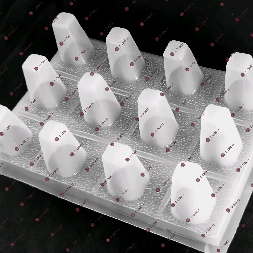 Gelapaletas molde cuadrada, 12 cavity Jello square Pop mold