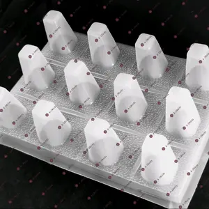 Gelapaletas molde cuadrada, 12 cavity Jello square Pop mold