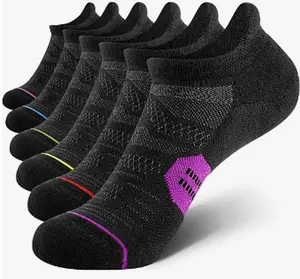 6 Pack Women's Ankle Running Socks,Cushioned Low Cut Tab Athletic Socks Set,Yoga Fitness Socks for Home Outdoor Caming Travel,Halloween Christmas Party Gifts,Hand Tools Kits