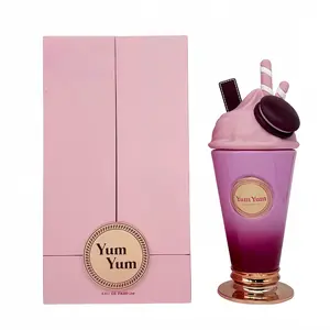 Yum Yum 100ml/3.4oz Treat Yourself to a Perfume That Smells Like Your Favorite Dessert—It Scent Is Not Just Cute:Whipped Vanilla & Pink Macaron Notes, Long-wearing perfume,Your Go-To Sweet Mood Boost for Brunch, Dates & Every Vibe