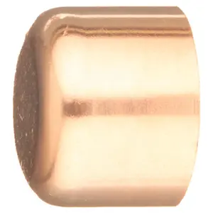 212 MAIN 1.25 in. Copper Tube Cap - ASTM Certified, NSF Compliant Plumbing Accessory for Sailing & Water Sports