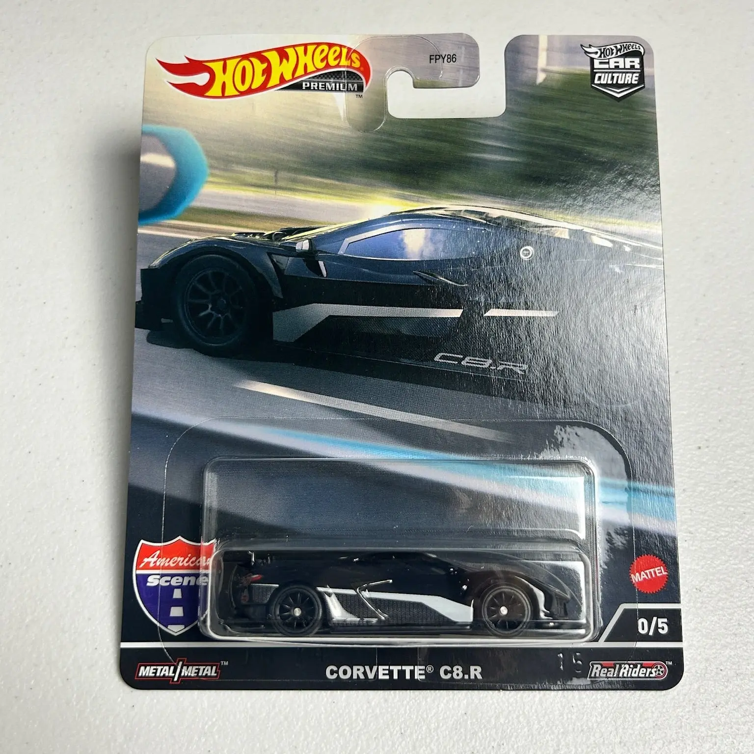 Hot Wheels 1:64 Car Culture American Scene Corvette C8.R 0/5 Chase
