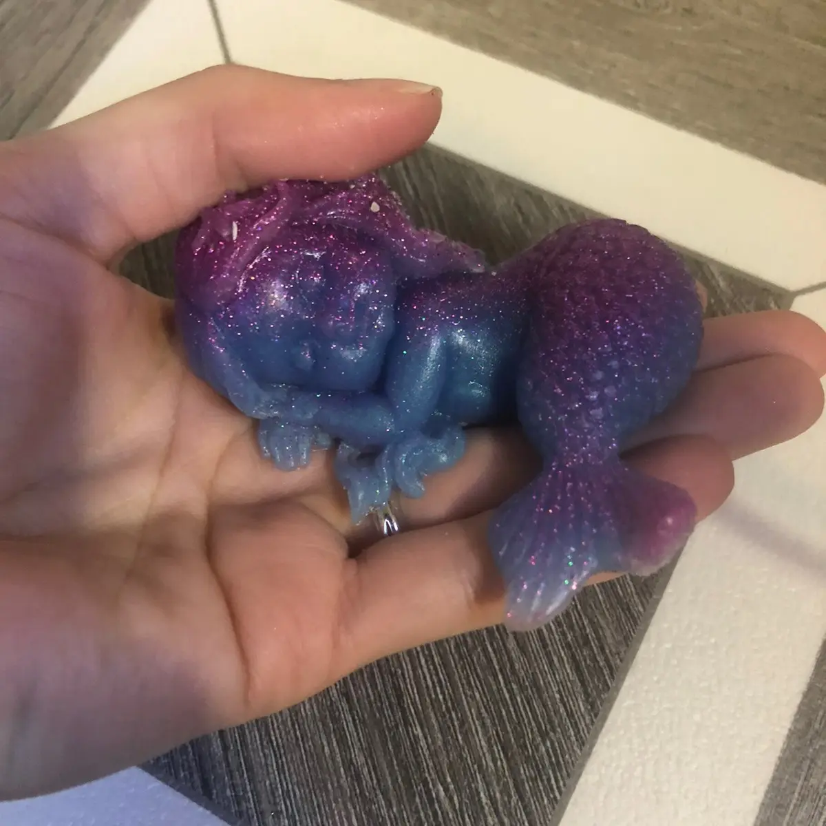Squishy mermaid toy
