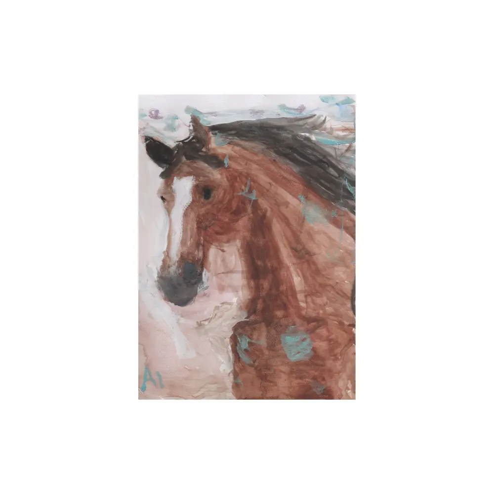 AlanDeaconArt PRINT - Gentle Gaze NO. 266 - Size 5x7 Art Print
