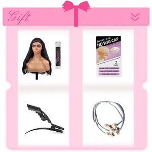 Free gift Vinisay Elastic Head Bands for Wig, Lace Melting Edge Wrap to Lay Edges