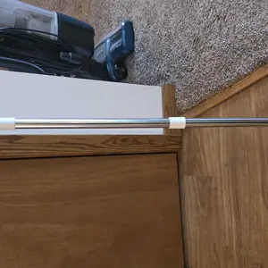 Pet Hair Remover Broom Rubber Carpet Rake with Stainless Steel Handle, Floor Squeegee Broom for Tile Carpet Pet Hair Removal Cleaning Tools