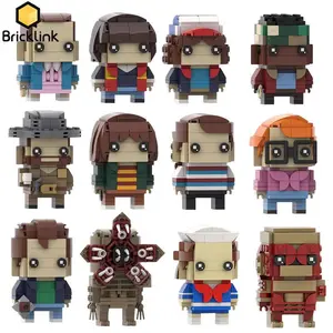 Bricklink MOC 40549 Strangers TV Movie Action Figures Bricks Sets Demogorgon Monster Building Blocks Kid Toys Christmas Gift