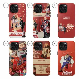 Fallout Nuka Cola Phone Case, Suitable for iPhone 17-11 Pro Max/Plus and  Samsung Galaxy S23-25