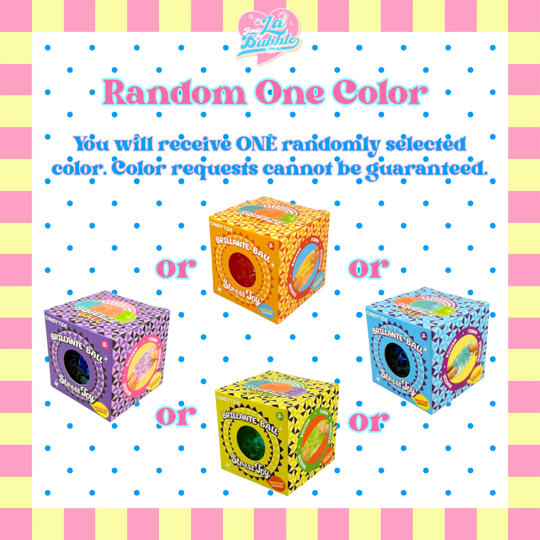 Random Color(Orange/Blue/Purple/Green)