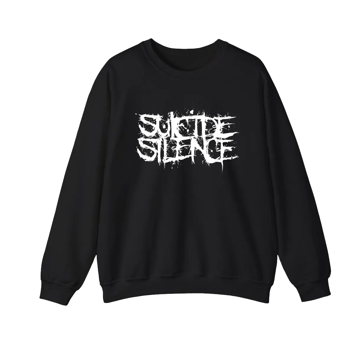 Suicide Silence Logo Band Classic Black T-Shirt Men's Sweatshirt, Gift for Fans Cotton Unisex Men's T-Shirt