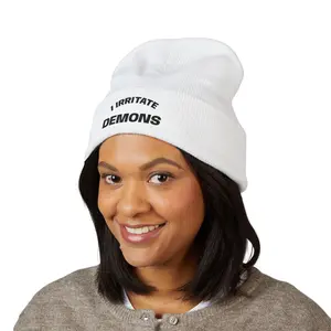 I IRRITATE DEMONS - Classic Cuffed Beanie (Embroidery)