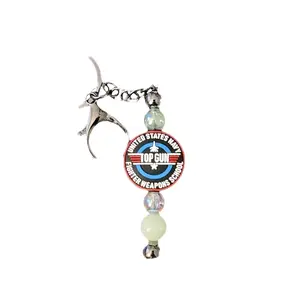 Glow in the Dark Top Gun Keychain