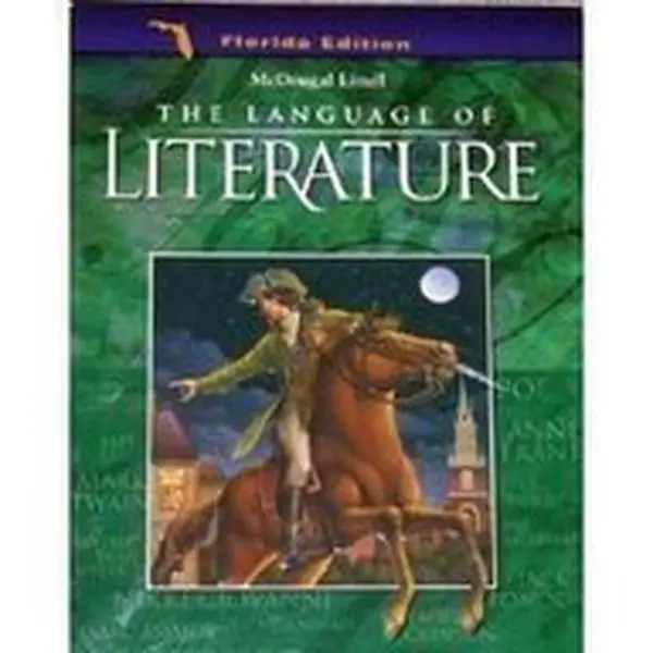 USED-McDougal Littell: The Language of Literature; Grade 8 (Florida Edition) by ML (Hardcover)