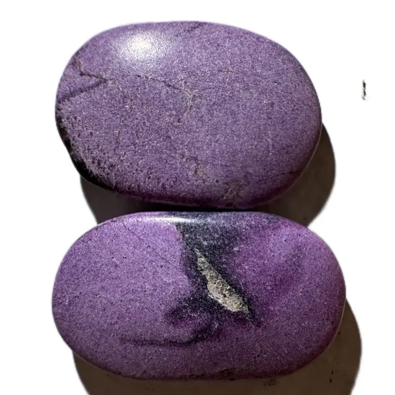 Stichtite Polished Crystal Stone for Healing Compassion & Spiritual Awakening All Natural Authentic Ultra High Quality Purple Stones
