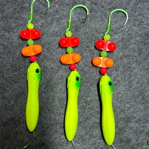 6/0 Hooks with 4 Inch Spooks and 80lbs Leader Line