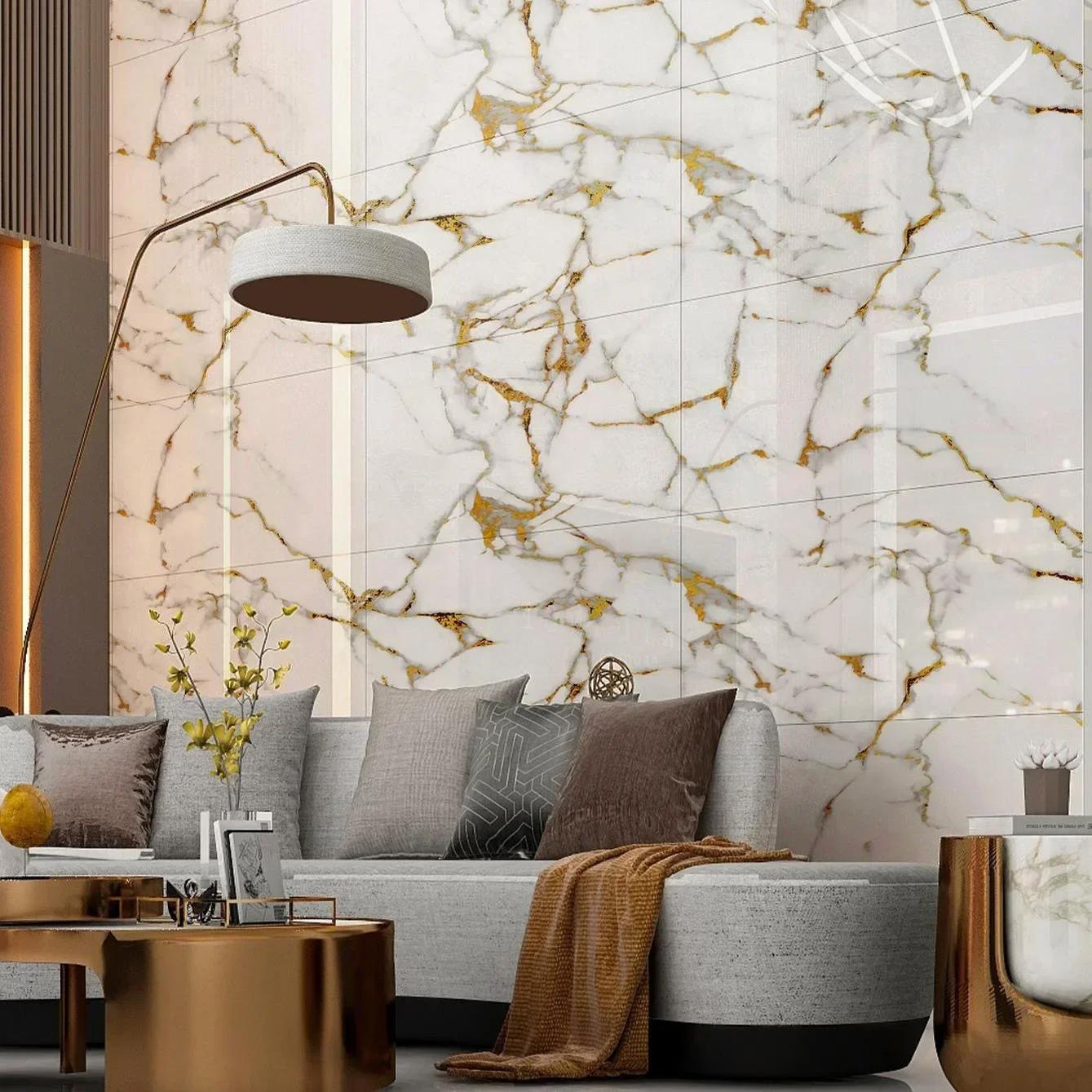 10-50PCS  Peel and Stick Marble Tile Stickers, Renter Friendly Self-Adhesive Wall Decals, Waterproof Decorative Tiles for Kitchen Backsplash Bathroom Home Decor