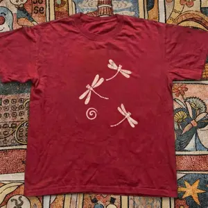 Vintage Dragonfly Graphic T-Shirt – Minimal Nature Aesthetic Tee, Casual Unisex Stree, crewneck, unisex tee, gift