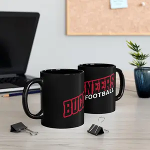 Buccaneers Football Black Mug – 11oz / 15oz