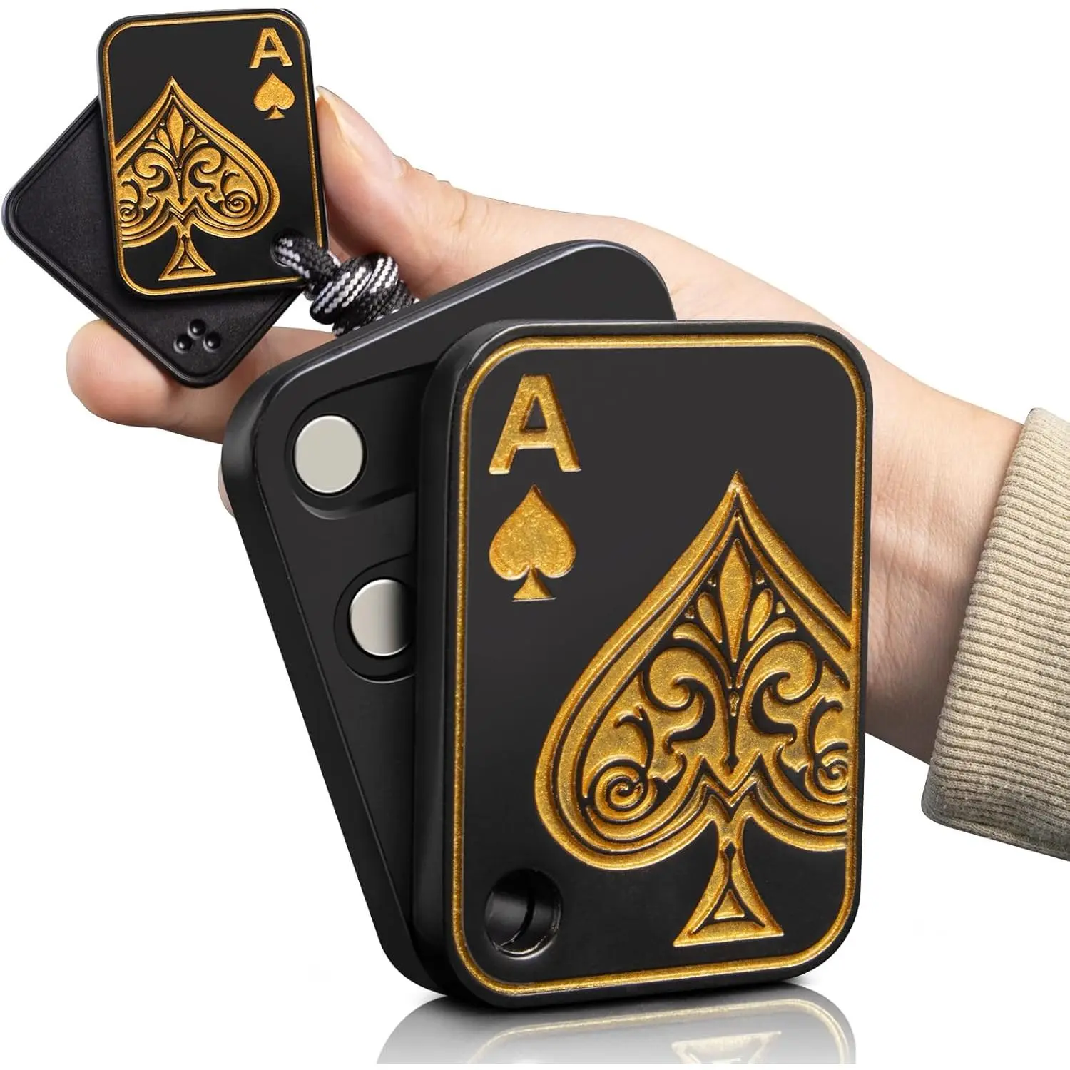 Fidget Toys Adults,Pendants Magnetic Fidget Slider to Relieve Stress, Tension, Anxiety - Improve Focus,Find Inspiration Portable Design,Gift For Husband,Father,Boyfriend
