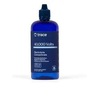 Trace Minerals 40,000 Volts - Supports Hydration, Energy, Muscles, Stamina, and Endurance - Liquid Multimineral and Electrolyte Concentrate with Ionic Magnesium, Sodium, Potassium (48 Servings)