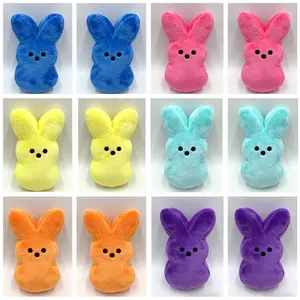 Easter Bunny Plush Toy, Soft Short Fur Material, Fun Zipper Storage Design, Classic Cartoon Rabbit Shape, Mini Cute Plush Wallet & Doll, Kawaii Stuffed Animals