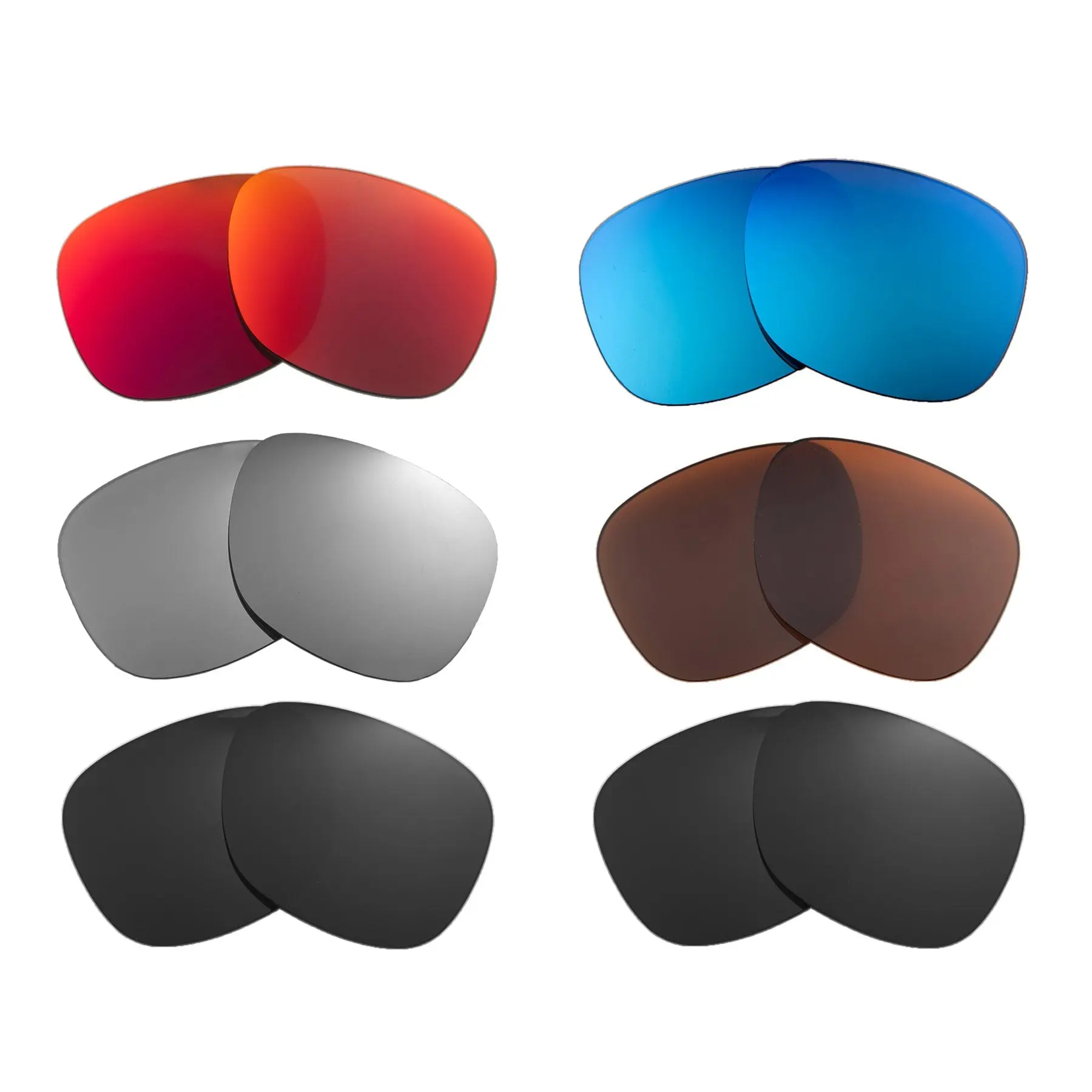 Walleva Replacement Lenses for Ray-Ban RB4165 Justin (51mm)