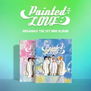 Megamax - Painted / Love:) (Random Cover) (incl. 72pg Photobook, Photocard, Postcard + 20pg Lyric Book)  [COMPACT DISC - CD] Postcard, Photo Book, Photos, With Book, Asia - Import
