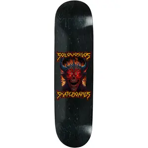 Fire Skull Skateboard