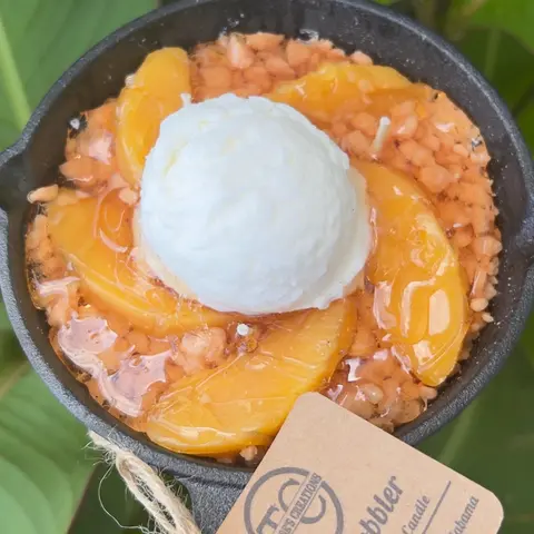 Peach Cobbler Candle
