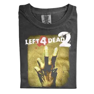 The Left 4 Dead 2 Zombie Hand Vintage Comfort Color Shirt, Vintage Gaming Shirt, Gamer Gift for Men, Gift for Women, Crew Neck T-shirt, Trending T-shirt