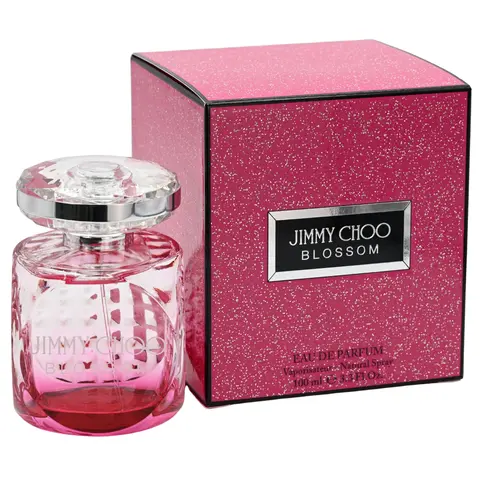JIMMY CHOO Blossom Women's Eau de Parfum Spray - Bold Sweet Floral, Sparkling Lively Scent, 3.4 fl oz EDP Liquid, Perfumes for Women, Ideal Birthday Gifts for Girlfriend & Womens Gifts