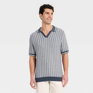 Men's Short Sleeve Polo Collar Pullover Sweater - Goodfellow & Co